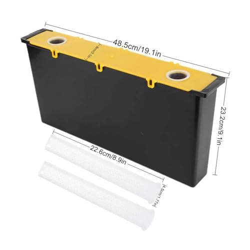 4 Pack 6.5L Bee Pro Feeder Beehive Frame Feeder Bee Feeders for Hives Beekeeping Supplies Equipment Tools - size: 4 Pack 6.5 L