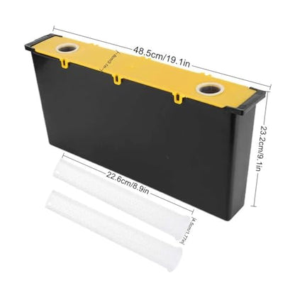 4 Pack 6.5L Bee Pro Feeder Beehive Frame Feeder Bee Feeders for Hives Beekeeping Supplies Equipment Tools - size: 4 Pack 6.5 L