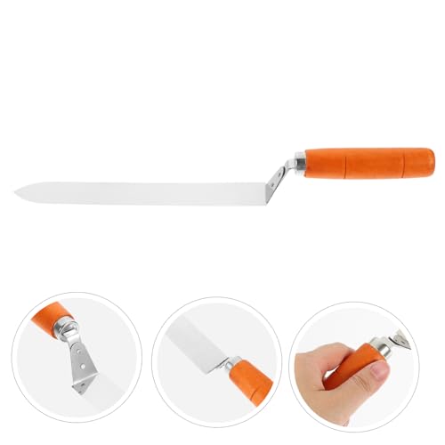 Stainless Steel Honey Extractor Uncapping Knife Handle Efficient Honey Scraper Tool for Beekeeping Compact Design for Easy