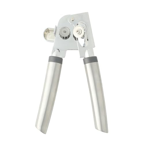 Oster Chadswyck 8” Can Opener, Stainless Steel Manual Can Opener with Soft Grip Handles, Smooth Edge Cutting, Dishwasher Safe - color: Chadswyck (8" Can Opener)