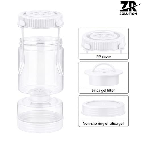 Pickle Jar with Strainer Flip, Airtight Pickle Container with Juice Separator, Fourth Generation Flip Drain Food Storage Jar for Pickles, Kimchi, Olives, Jalapenos, Fruits & Snacks