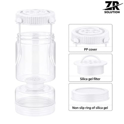Pickle Jar with Strainer Flip, Airtight Pickle Container with Juice Separator, Fourth Generation Flip Drain Food Storage Jar for Pickles, Kimchi, Olives, Jalapenos, Fruits & Snacks