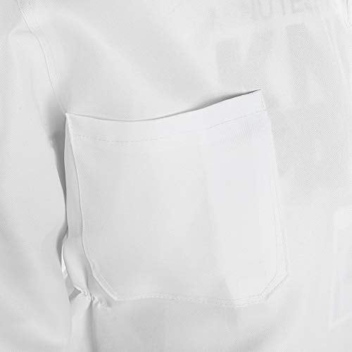 ZJchao Beekeeping Protective Full Body Suit with Veil Hood for Men and Women (L)