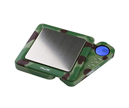American Weigh Scales 650g x 0.1g Digital Pocket Gram Scale-Blade Series | Precision Mini Scale 0.1g Accuracy, Pocket Scale for Kitchen, Gold, Gems & Coin Scale, Smart Digital & Compact Scale - color: Camo, size: 650g x 0.1g