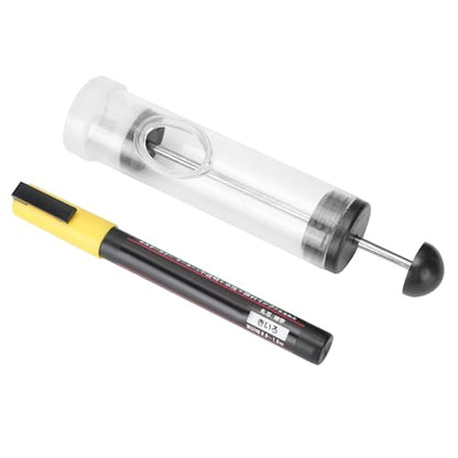 Fdit Beekeeping Marking Set Queen Bee Marker Bottle Quick Dry Pen with Foam Pad Catcher for Marking Bees