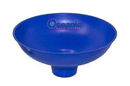 Oceanic Water Systems Funnel for Water Softener, Resin, Carbon Media - 2.5" x 10" Large Plastic Wide Mouth Funnel, Multipurpose Plastic Funnels for Home, Jar Filling, and Softener Use (1)
