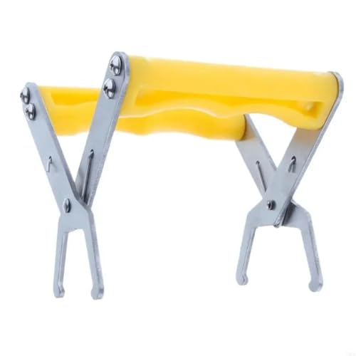 Bee Hive Frame Grip Beekeeping Frame Lifting Tool Stainless Steel Construction and Nonslip Plastic Handle for Beekeepers and Hobbyists Y5GB for Beekeeeper