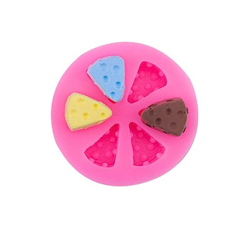 Mini Cheese Block Mould Sandwich Wafer Cookie Cake Decoration Silicone Mould (17-580)