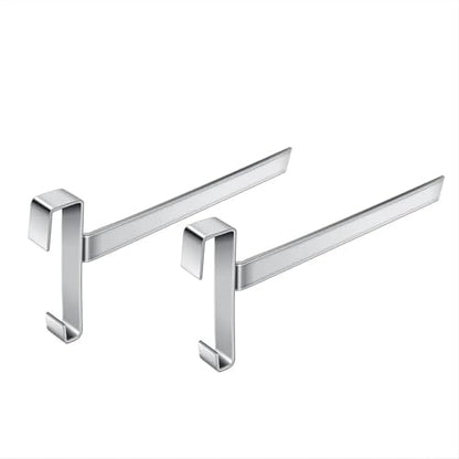 Beehive Frame Holder 2 Pcs Beehive Frame Holder,Stainless Steel Beehive Frame Perch,Full Frame Capacity Beekeeping Frame Support Bracket Rack for Beekeeper Beekeeping