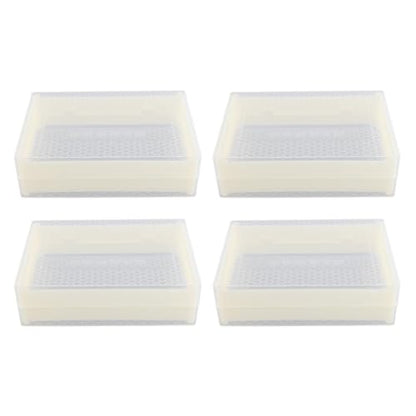 Beekeeping Comb Foundation Sheets - Plastic Beehive Frame Kit with High Wax Content - Beekeeper Equipment for Honey Hive