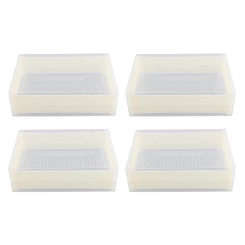 Beekeeping Comb Foundation Sheets - Plastic Beehive Frame Kit with High Wax Content - Beekeeper Equipment for Honey Hive