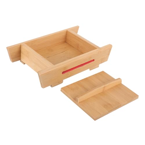 Zerodeko Wooden Tofu Press Mould for Homemade Tofu Kitchen Tool for Cheese Making Use Diy Mold with Lid for Home Cooking