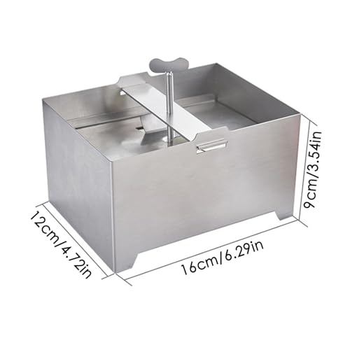 Paneer Maker Stainless Steel Pressure Adjustable Drainage Drip Tray | Cheese Mold With Drainage Washable, for Home, Kitchen, Cooking, Restaurant, Dining Room, Family, Camping