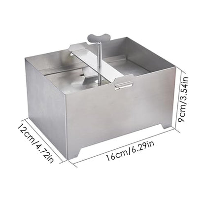 Paneer Maker Stainless Steel Pressure Adjustable Drainage Drip Tray | Cheese Mold With Drainage Washable, for Home, Kitchen, Cooking, Restaurant, Dining Room, Family, Camping