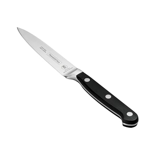 Tramontina Pro Series Forged 4-Inch Paring Knife, Stain-free High-Carbon Steel Small Kitchen Knives for Cooking - style: 4-Inch Paring Knife