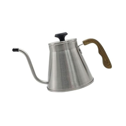 1.2L Stainless Steel Drip Coffee Kettles with Integrated Thermometers and Ergonomic Handle for Brewing Modern Design Kettles - color: Primary Color