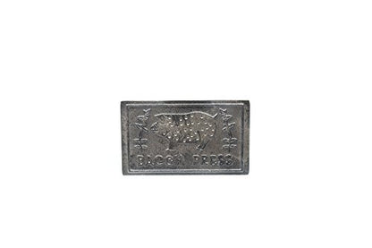 Outset Bacon Press, 6.75 Inches, Metallic - style: Bacon Grill Press