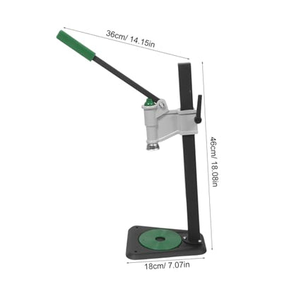 SHINEOFI Manual Beer Bottle Capper Tool for Wine and Soda Bottles, Iron Construction with Adjustable Height 7.8"-18.3", Secure and Stable Operation for Kitchen and Bar Counters