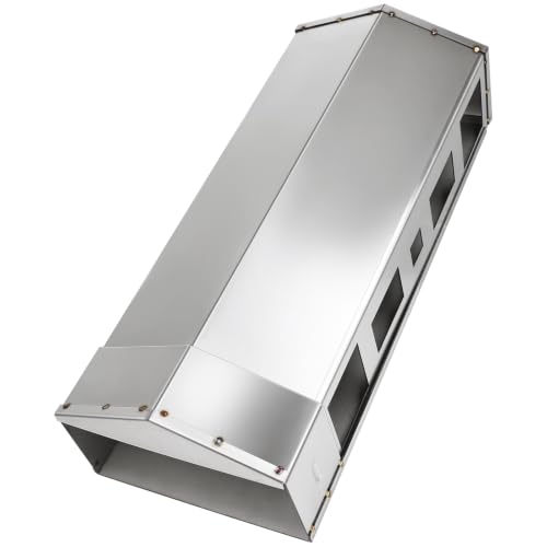 9904200046 Heat Manifold Kits for Masterbuilt Gravity Series 800 Digital Charcoal Grill and Smokers, Stainless Steel Heat Shield with Base for Masterbuilt MB 800 Smoker Parts MB20040122, MB20040221. | Heavy Duty Stainless Steel - size: For Masterbuilt 800