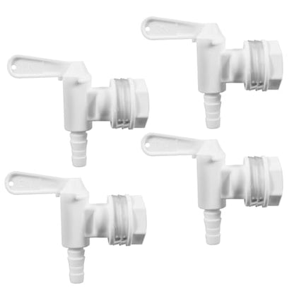 Fermentaion Bucket Spigot 5 Gallon Bucket Spigot, 4 Pack Plastic Bottling Bucket Fermenting Bucket Spigot for 5 Gallon Homebrew Wine Making Beer Fermenting Bucket Fermenter - size: 4 Pack