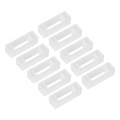 uxcell 20Pcs Plastic Beehive Frame Spacers, Beehive Frame Spacer for Beekeeper Beekeeping Tool Equipment, White