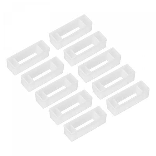 uxcell 20Pcs Plastic Beehive Frame Spacers, Beehive Frame Spacer for Beekeeper Beekeeping Tool Equipment, White