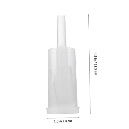 Cabilock 3pcs Plastic One-way Fermentation Valve for Home Brew Wine Making Easy to Clean and Reusable Automatic Gas Release for Juice and Wine Preservation