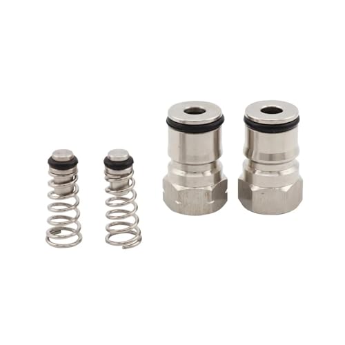 Brewing Equipment Cornelius Type Homebrew Soda Corny Keg Ball Lock Post & Poppet Female Thread Gas Liquid 19/32"-18 or 9/16"-18 Brewing Equipment(19 32-G) - color: 19 32-g