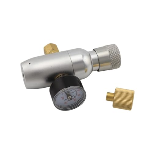 Homebrew Kegging Premium Regulated CO2 Charger Kit Mini Gas Regulator 3/8" Thread 60PSI 150PSI Beer Kegerator(60psi) - color: 60psi