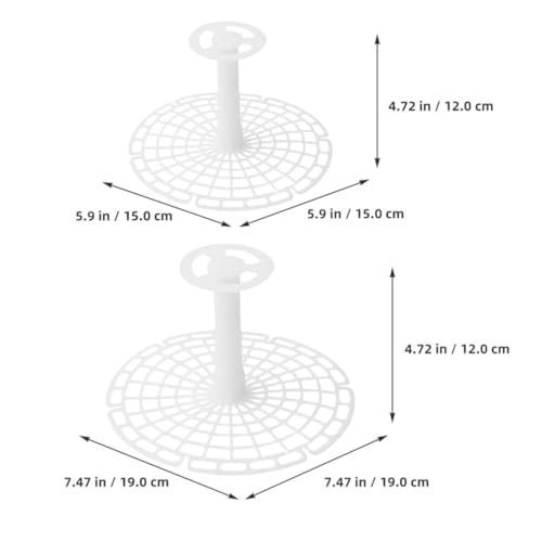 Vegetable Press Pickle Jar Press Plates 2Pcs Fermentation Helper Tool for Kitchen Pickled Vegetable Making 7.48 Inch Plastic