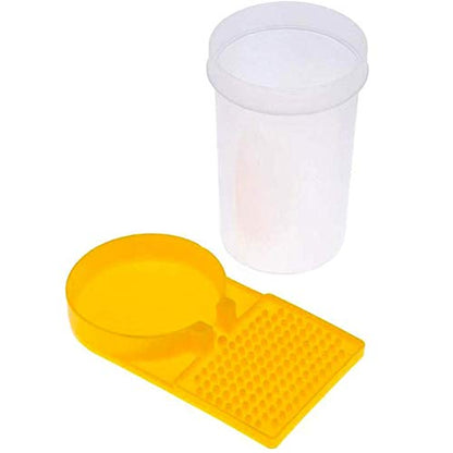2 Pack Bee Feeder Beehive Beekeeping Water Dispenser Drinking Beekeeping Equipment Honey Beehive Entrance Feeder Beekeeper Tools (2)
