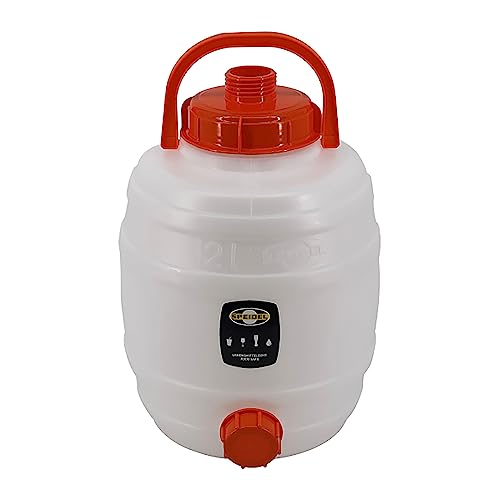 Speidel 12L (3.2 Gallon) Plastic Fermenter with Spigot | Opaque HDPE Fermentation Bucket with Lid | Durable Homebrewing Container for Beer, Wine & Cider | Made in Germany
