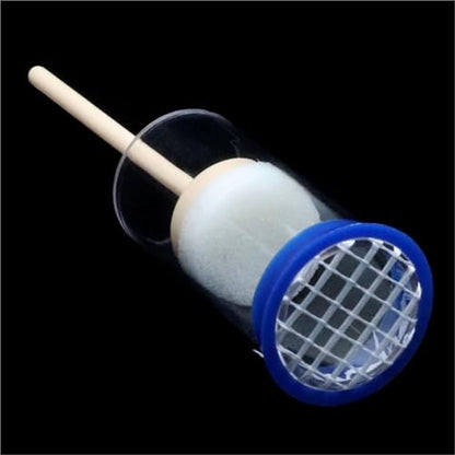 10pcs Bee Queen Marking Cage Bottle Box with Soft Plunger Marker Non-Toxic Beekeeping Equipment for Beekeeper
