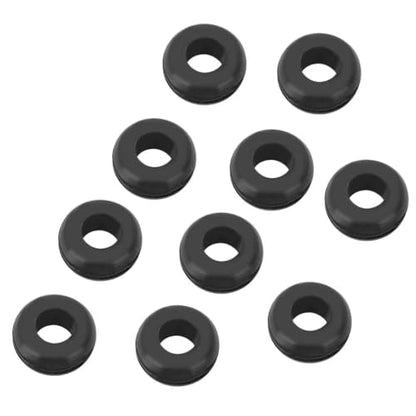 10Pcs Airlock Grommet Rings, 0.8 Inch Diameter Silicone Grommets for Fermenter Lid, Home Brewing Beer Wine Making Accessories for Bucket Fermentation Lids, Universal Fit for 15L-60L