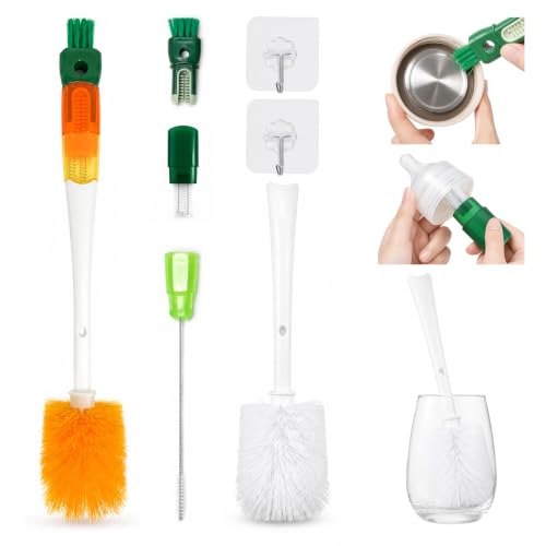 bottle brush set,Used for cleaning Straw, bottle cap and bottle