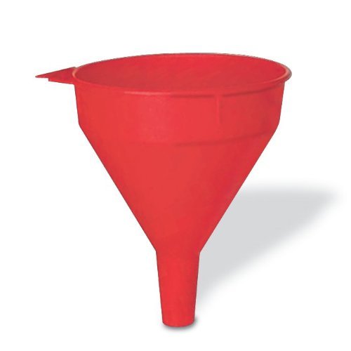 Funnel King 32001 2-Quart Red Polyethylene Funnel, Multicolor - size: 2 Quart, style: Without Screen
