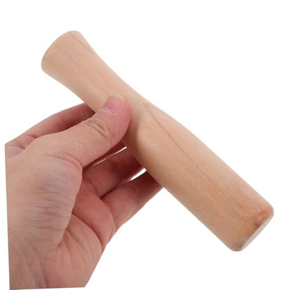 SOLUSTRE 2pcs Garlic Grinder Tool Handheld Kitchen Pestle Food Pounder Spice Sticks Sauerkraut Pounder Canning Stick Tools