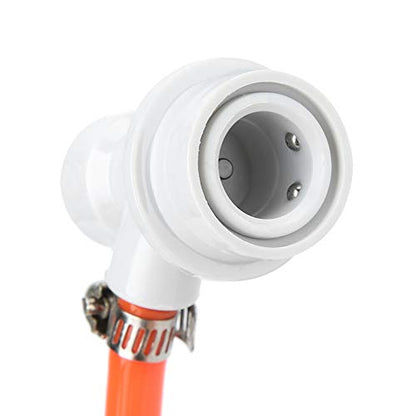 Thread CO2 Charger CO2 Charger Kit, CO2 Gas Regulator Kit Gas Regulator with Hose Accessories for Soda Beer Keg Brewing