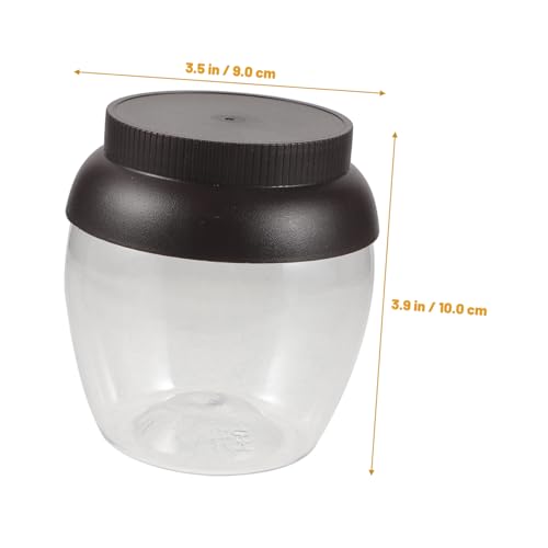 LIFKOME 4pcs Airtight Pickle Container Fermenting Jar Multi-function Kimchi Storage with Sealing Lid Reusable Jar for Vegetables Dried Fruit Honey Wine Great Present