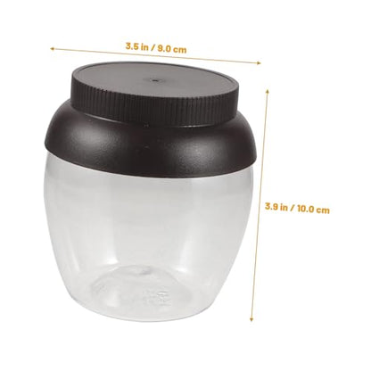 LIFKOME 4pcs Airtight Pickle Container Fermenting Jar Multi-function Kimchi Storage with Sealing Lid Reusable Jar for Vegetables Dried Fruit Honey Wine Great Present