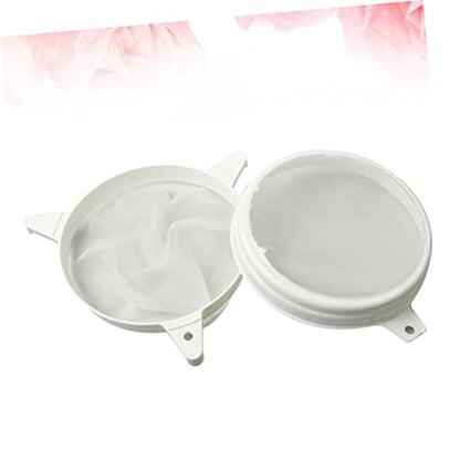 LABRIMP Double Sieve Mesh Sieve Strainer Honey Filter Tool Beekeeping Equipment for Honey Straining