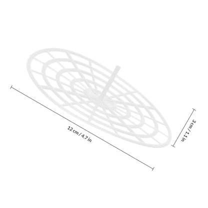 KESYOO 5 x 4.7 Inch Plastic Fermentation Weights Round Vegetable Press Plates Glass Jar Fermentation Kit for Home and Outdoor