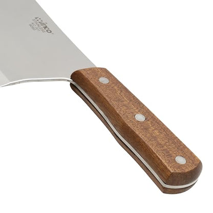 Winco 8" Heavy Duty Chinese Cleaver with Wooden Handle, 3-1/2″ - size: 8", style: Chinese Cleaver/Wooden Handle