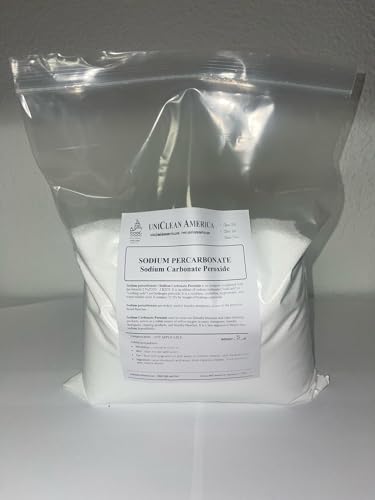SODIUM PERCARBONATE (SODIUM CARBONATE PEROXIDE) - cleaning & stain removing powder - Made in USA (Weight : 1 lb)