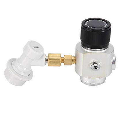 Homebrew CO2 Mini Gas Regulator with Corny Keg Gas Ball Lock Disconnect