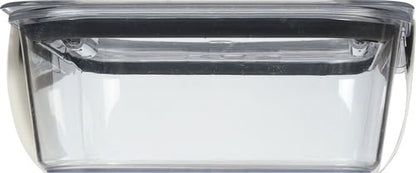 Rubbermaid Brilliance Food Storage Container, Large, 9.6 Cup | Clear | Pack of 2 - size: 9.6 Cup