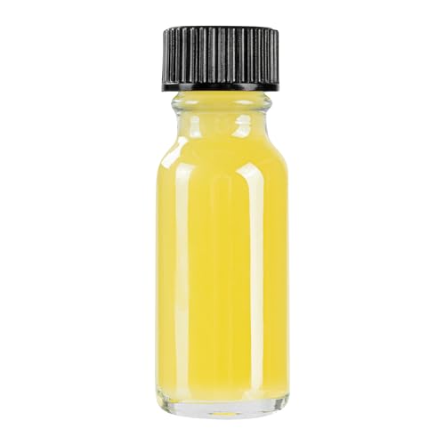 Restaurantware Vetri 0.5 Ounce Boston Glass Bottles, 48 Sample Bottles With Black Phenolic Caps - Dishwashable, Round, Clear Glass Bottle, For Potion, Juice, Ginger Shots, Whiskey, Liquids - color: Clear, size: 0.5 oz
