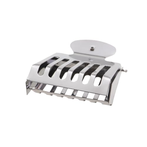 2PCS Stainless Steel Metal Clips for Beekeeping Honey Cutting Knife Queen Bee Spring Clip Hollow Cage