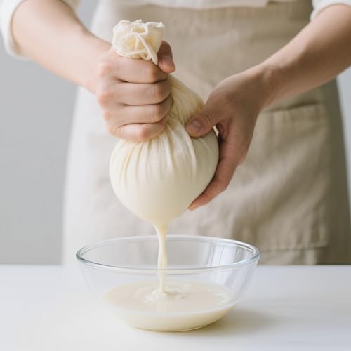 4 Pack Grade 100 Ultra-Fine Unbleached Cotton Cheesecloth – 30x30'',Reusable, Multi-Purpose Muslin for Straining (Fine Particles), Juicing, Cheese Making, Crafts & Cooking | Precut, Hemmed Edges - size: 30x30'' 4 Pack