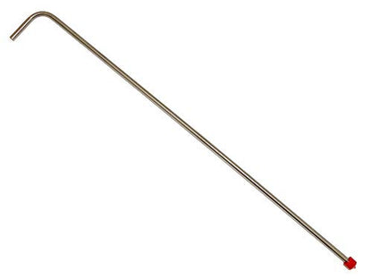 Curved Racking Cane: 27" Long / Stainless Steel / 3/8" Tubing
